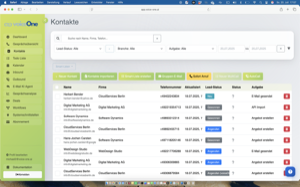 Gestion des contacts