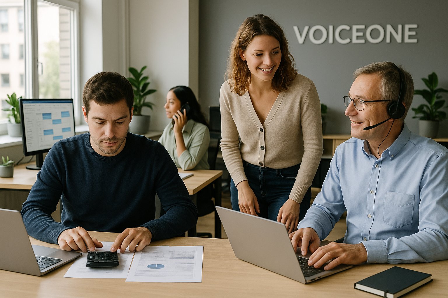 Ein Tag im KI-Team: wie Buchhaltung, Support und Terminplanung bei voiceOne ohne festes Personal laufen: Trends und Zukunftsperspektiven