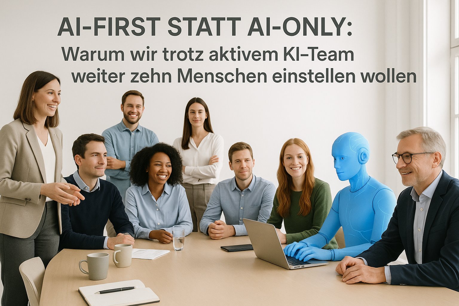 Praxisleitfaden: AI-first statt AI-only: warum wir trotz aktivem KI-Team weiter zehn Menschen einstellen wollen erfolgreich implementieren