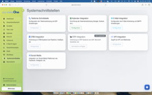 System-Schnittstellen